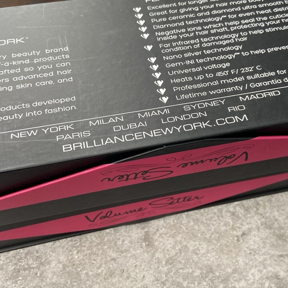 Hair Couture by Brilliance NY 1 in Curling Wand NIB w tag - Picture 5 of 5